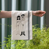 Geschirrtuch NAKED COUPLE