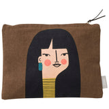 Kosmetiktasche NAOMI - schoko