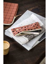 Federmäppchen cotton POLKA Rhubarbe Rotbraun