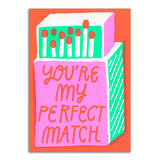 Postkarte Perfect Match