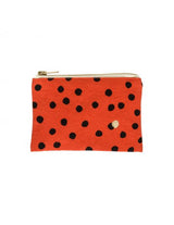 Pouch cotton POLKA Cotton Tangerine S
