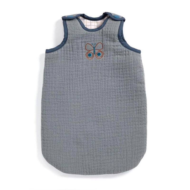 lupilu musselin schlafsack Musselin Puppenschlafsack Sea Blue – OKOMOi