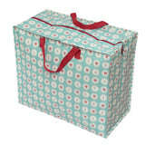 Recycling Riesentasche retro - BLUE DOILY