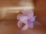 Haarspange Haarklammer ORCHIDEE Flower purple