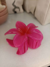 Haarspange Haarklammer ORCHIDEE Flower pink