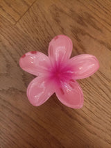 Haarspange Haarklammer ORCHIDEE Flower rosa
