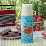 Edelstahl-Thermoskanne mit Tasse RUSTY THE FOX 350ml