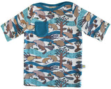 Dreiviertel Arm Shirt SAMU Biber