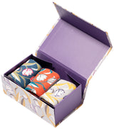 Giftbox 3 Paar Socken Bamboo TULIPS (One Size 36-41)