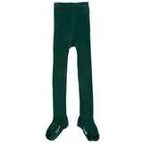 Bio Strumpfhose Rippenstruktur EVA FOREST GREEN
