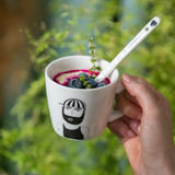 Illustrierte Keramik Tasse FELIX