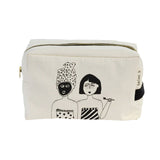 Große Toiletten Tasche BATHROOM GIRLS