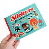 50 Seitiges Stickerbuch BLAU