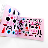 50 Seitiges Stickerbuch BLAU
