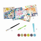 Glitzersand Bilder TROPIC (DJECO)