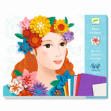 Bastelset 3D Bilder BLUMENMÄDCHEN (Djeco)
