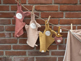 3er Set niedliche Waschlappen BUNNY rosé Mix