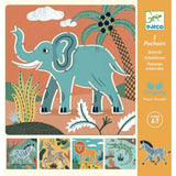 Schablonen Set WILDE TIERE
