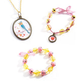 Schmuck Bastelset PERLEN UND BLUMEN mit CHARMS