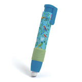 Radiergummistift Vögelchen JUDITH (Djeco) blau