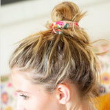 Fat Scrunchies im 3er SET Flowers