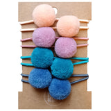 Haargummi Set PomPom (GLOBAL AFFAIRS) 8er Set