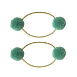 Haargummi Set PomPom (GLOBAL AFFAIRS) 2er Pack
