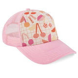 Trucker Snap Cap CHERRY Kids