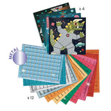 Glitzer Mosaike SPACE BATTLE