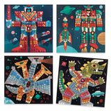 Glitzer Mosaike SPACE BATTLE