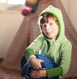 Bio Nicki Kapuzenjacke MIKA GREEN