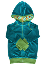 Bio Nicki Kapuzenjacke MIKA OCEAN