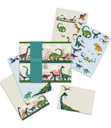 Briefpapierset mit Aufklebern DINO MIGHTY