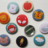 Ansteck-Button TIERE