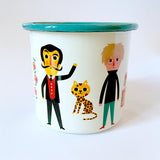 Emaille Tasse ART LOVER