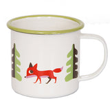 Emaille Tasse FOX