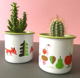 Emaille Tasse FOX