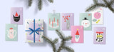 DIY Adventskalender 24 Mini Kärtchen