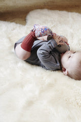 Krabbelschuhe in der Geschenkbox - FLOWER