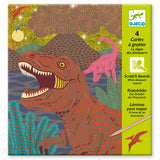 Kratzbilder Dinosaurier