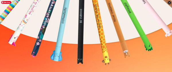 Coole löschbare Gelstifte von Legami: Kreativität trifft Funktionalität