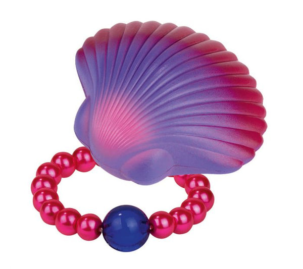 Zaubermuschel mit Perlenarmband