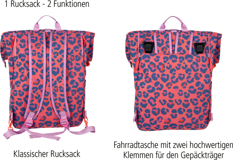 Fahrradrucksack Leo bunt