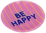 Kleiner Glas Teller be happy - I love myself