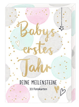 Fotokarten-Box Babys erstes Jahr - Deine Meilenstein Karten