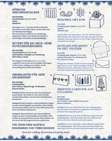 Geschenkpapier-Buch - Schöner schenken (Blue Tiles)