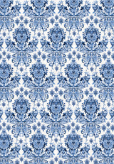 Geschenkpapier-Buch - Schöner schenken (Blue Tiles)