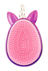 schillernde Entwirr-Haarbürste Einhorn