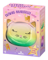 schillernde Entwirr-Haarbürste Katze