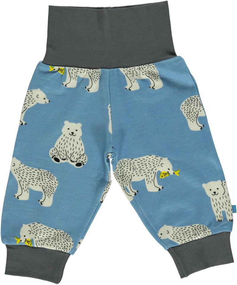 Wollmix Babyhose EISBÄR Gr. 56